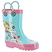 Josmo Girls'"Dual Size" Paw Patrol Rainboots