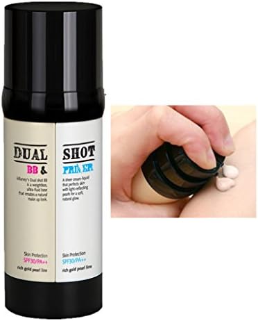 [Killarney] Dual Shot BB &amp; Primer SPF 30 PA++ 30ml - Micro Pearl Powder Shimmering Primer - Daily Natural Skin Cover Moisturizing BB Cream