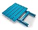 Camco 21036 Large Quick-Folding Adirondack Table, Plastic, Aqua