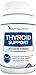 Thyroid Support Supplement - #1 Premium Formula to Boost Metabolism, Support Weight Loss, Increase Energy & Focus - with Iodine (Kelp), Zinc, L-Tyrosine, Ashwagandha, Vitamin B12 - 60 Capsules