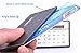 king's store 2pcs 8 Digits Ultra Thin Slim Mini Credit Card Design Solar Power Pocket Calculator