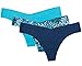 Balanced Tech Women's Invisible Laser Cut Thong Panty 3 Pack