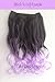 X&Y ANGEL- New Two Tone One Piece Long Curl/curly/wavy Synthetic Thick Hair Extensions Clip-on Hairpieces 16 Colors (dark purple to rose red)