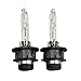 CCQAP Hid Bulb D4S 6000K HID Headlights Replacement Bulbs Super Bright (Pack of 2)