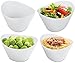KOVOT 4 Piece Porcelain Serving Bowl Set, 40 oz, White