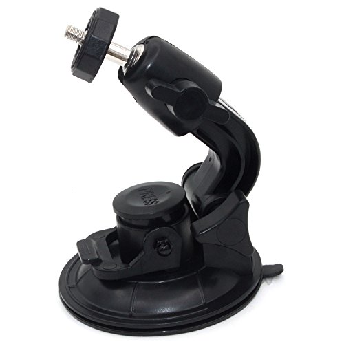 ZRAMO Universal Mini Camera Suction Mount Tripod Holder Dash Cam Mount Holder