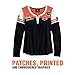 Harley-Davidson Women's Classic Colorblock Henley, Black