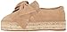JSlides Women's Rina Fashion Sneaker, Sand, 10 US/US Size Conversion M US