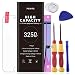 Aslanka Battery Model iP6S Plus,New 0 Cycle of 3250 mAh Replacement Battery, Full Set of Repair Tools Instruction and Screen Protector -[2-Year Warranty]