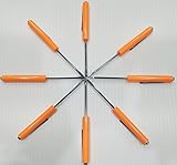 Zac 8pc Pocket pry bars, promotional pocket screwdrivers with magnetic end. Service Technician favorite tools. Great gift for the man who has everything