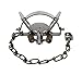 Redneck Convent Duke Coon Trap 1-Pack – #1-1/2 CS Model 0470 Coil Spring Leg Trap w/4.75” Inch Jaw Spread – Raccoon, Nutria, Fox, Mink