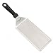 Big Metal Griddle Spatula - Grill spatula 4 x 8 in Large Burger Smasher Hamburger Turner Scraper - Pancake Flipper - Great for BBQ Grill and Flat Top Griddle - Commercial Grade