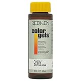Redken Color Gels Permanent Conditioning Hair Color for Unisex, 3NW Mocha Java, 2 Ounce