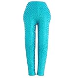 Frogwill Little Girls Mermaid Scale Leggings Fish Pants 3-11 Years (7/8Y,130cm, Blue)
