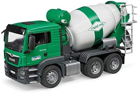 bruder man tga cement mixer