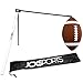 JCXSPORTS Football Kicking Tee - Field Goal Football Place Holder - Pro Kickoff Post (Black/White)