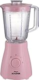 Trendiger Standmixer inkl. Eis-Crusher in 5 verschiedenen Farben (Rosa)