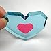 Crystal The Legend of Zelda Piece of Heart from Ocarina of Time and Majora's Mask