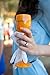 Veuve Clicquot Acrylic Champagne Flute Yellow Label
