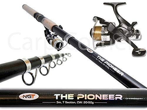 coarse fishing rod and reel