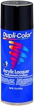 Dupli-Color DAL1677 Gloss Black General Purpose Acrylic Lacquer - 12 oz.