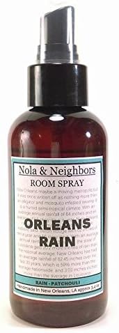 Patchouli Rain Room Spray - Orleans Rain - Patchouli Spray- Odor Eliminating Spray- Highly fragrant