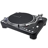 Audio-Technica ATLP1240USBXP Direct-Drive Professional DJ Turntable (USB & Analog), Black, Selectable 33 -1/3, 45, and 78 RPM Speeds, High-torque, Multipole Motor, Convert Vinyl to Digital