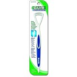 GUM Dual-Action Tongue Cleaner - Colors May Vary 1 Each (Pack of 2)