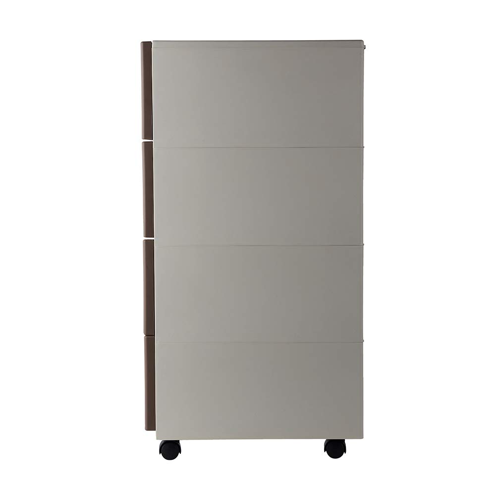 Feibrand 4 Cajones Armario Mueble Cajonera Plastico Almacenaje Con