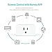 Meross Wifi Smart Plug Compatible with Alexa and Google Home, Wi-Fi Smart Socket Outlet Control Your Lights, Appliances From Your Phone (1 piece)