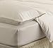 EASY FIT Eyelet Elastic Wrap Around Bed Skirt, Easy On/Off Dust Ruffle (18 Inch Drop), Queen/King, Ivory