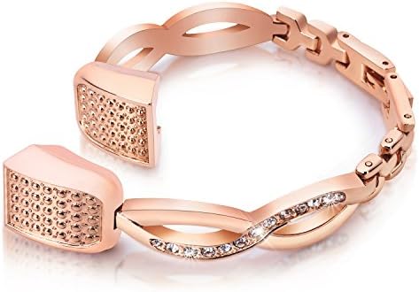 Famobest for Fitbit Alta HR Bands Fitbit Alta Bands for Women Men, Stainless Steel Alta Fit bit Bands Alta Fitbit Bands…