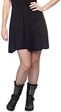 Sourpuss Black Bats in the Belfry Skirt (Medium)