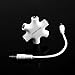 Keenstone 3.5mm 1 to 5 Stereo Audio Headphone Headset Earphones Splitter Adapter Converter Connector Music Sharing Device Music Hub for Samsung iPhone iPod iPad MP3/MP4 Players Tablets (pack of 2)