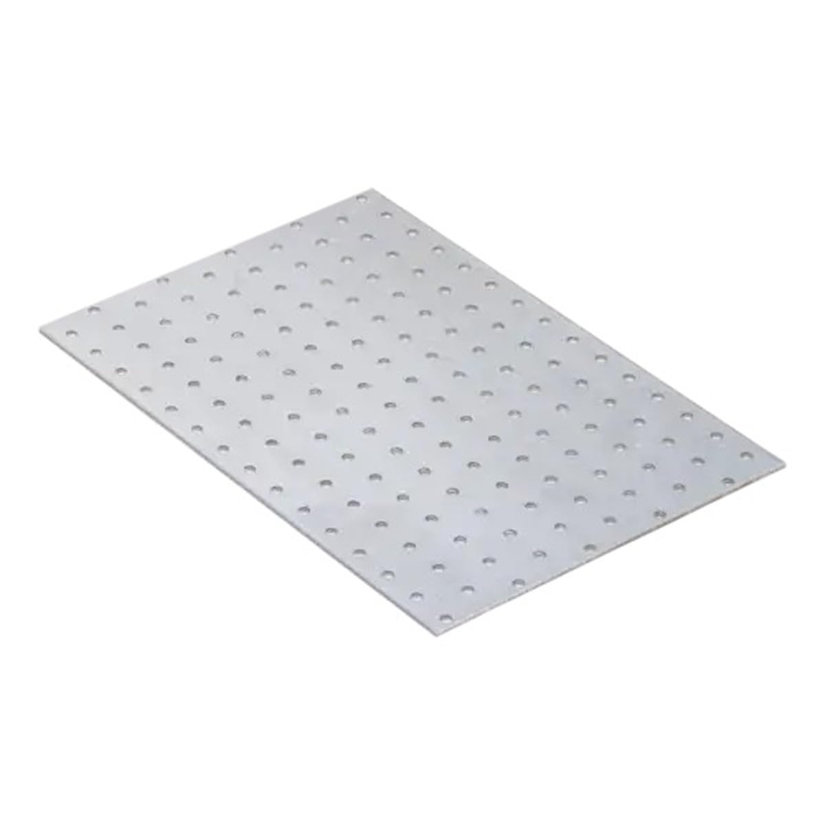 300mm x 200mm Galvanised Perforated Flat Plate Connector Joining Plates Metal Brace Brackets for Wood 2mm Thick Steel PP24 (Pack of 10) L03-06ABC