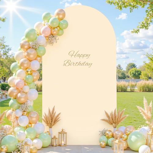 Arch 7.2FT Spandex Fitted Wedding Stand Cover