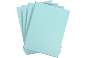 4 Pcs 8.5"x11" Rubber Carving Blocks, A4 Linoleum Blocks, Stamp Carving Blocks for Printmaking, Linocut Artists, Crafts and More,(Blue) by KUKLIPJIM.