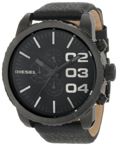 diesel watch black chain