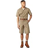 Dickies Men's Young Adult Sized Flat Front Short