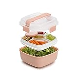 Goodful Stackable Lunch Box Container, Bento Style