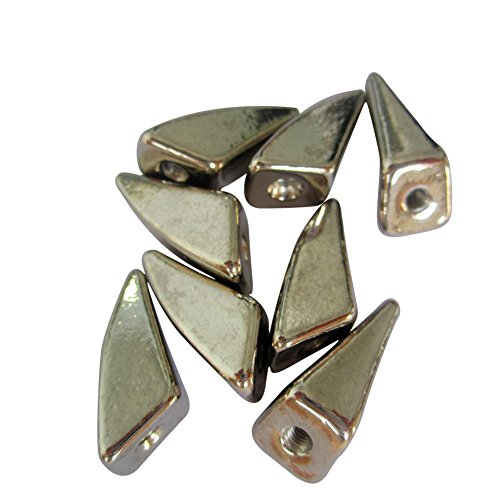 Tangpan 20mm Dragon Claw Shark Fin Spikes Studs Rivets DIY Craft Punk Leathercraft (100pcs)