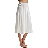Shadowline Women's 30 inch Flare Half Slip 4711630 L Ivory