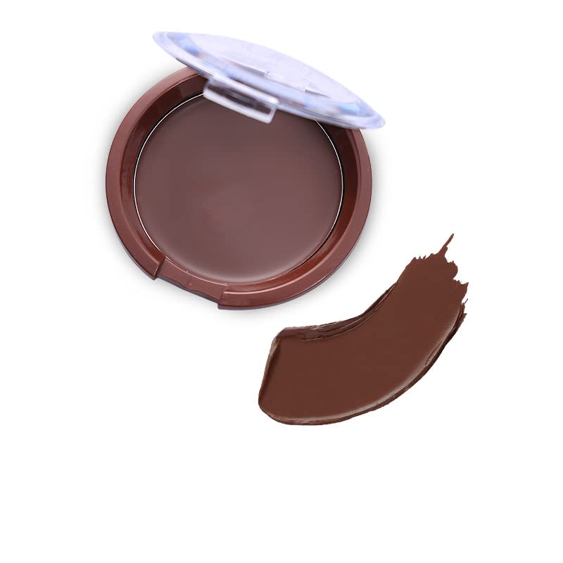 Phoera Blendable cream bronzer sun love cream natural looking matte bronzer non greasy sweat resistant Aquapurity (205 Chocolate)
