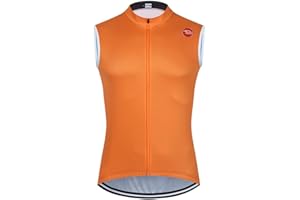 SUDU SUDO Men's Cycling Jersey Sleeveless Tops Clothing Bike Shirts Vest Breathable Bicycle Clothing Jacket