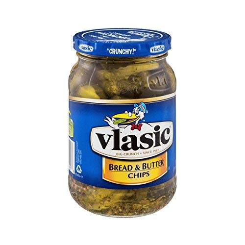 Vlasic Bread and Butter Pickle Chips, Keto Friendly, 12 16 FL OZ Jars Pricepulse