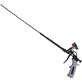 25inches Extended Foam Gun,PTFE-Coated Professional Expanding Foam Gun,Foam Spray Insulation Gun for Insulating and Caulking(