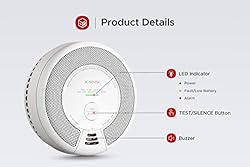 X-Sense Wireless Interconnected Combination Smoke