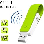 Avantree aptX LOW LATENCY Driver-Free USB Bluetooth Audio Adapter Transmitter, Wireless USB Dongle for PC PS4 Linux Mac, Real Time Movie &amp; Games [2 Year Warranty]