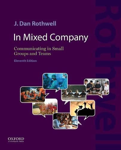 In Mixed Company: Communicating In Small Groups