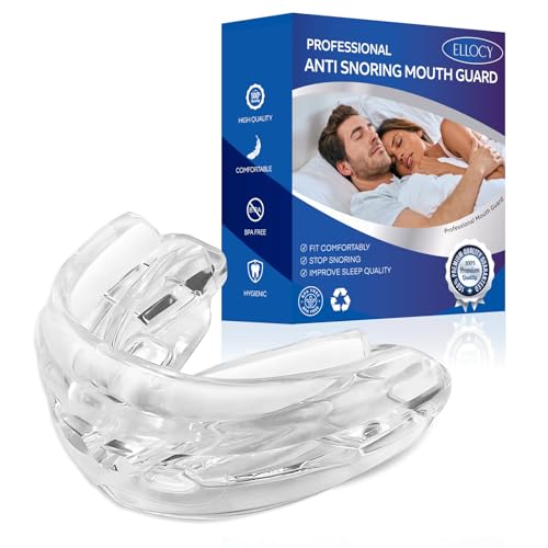 Anti Snoring Devices Mouth Guard: Snore Guard Anti-snoring Device - Snoring Solution- No Moldable and Easy to Fit (1 Count (Pack of 1))